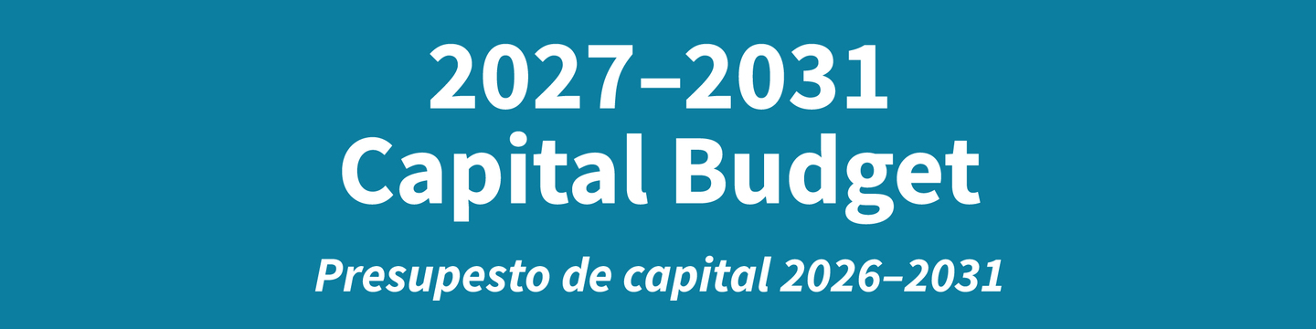 2027-2031 Capital Budget