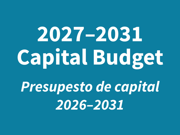 2027-2031 Capital Budget