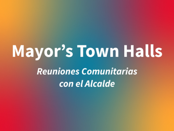 Mayor's Town Halls