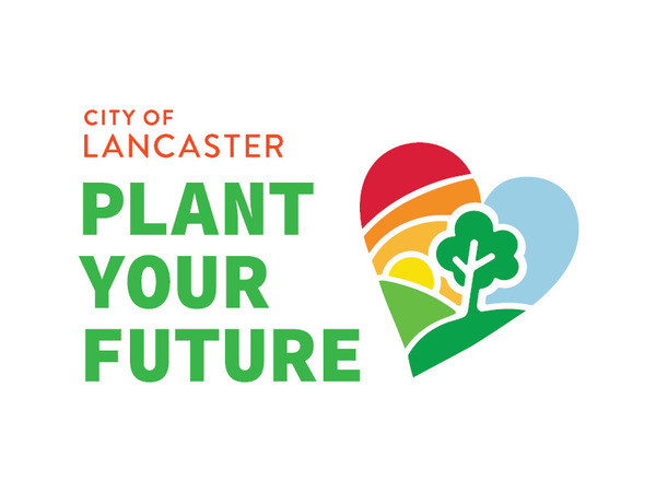 Plant Your Future logo from the City of Lancaster