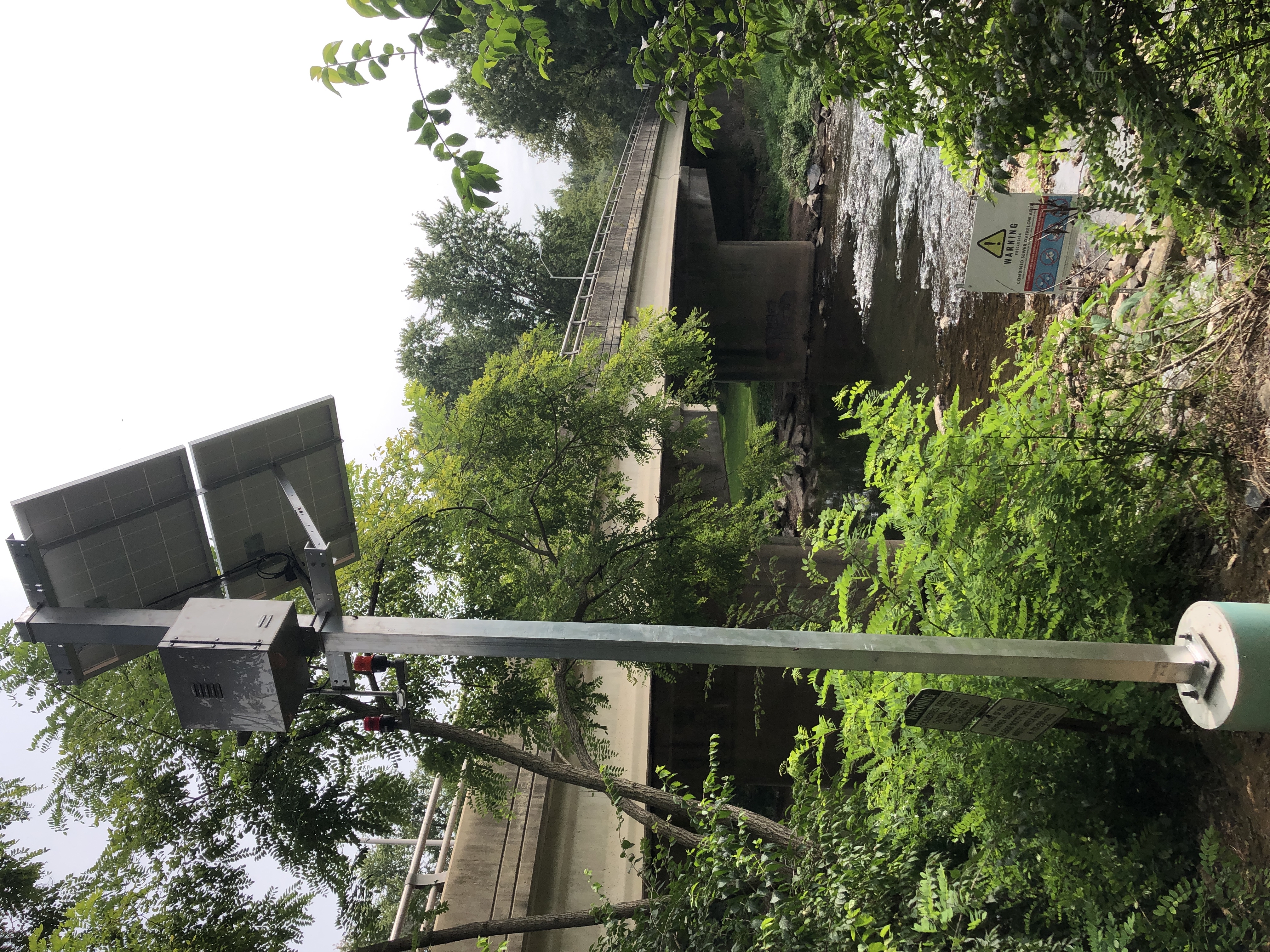 Typical Signage at CSO Outfall