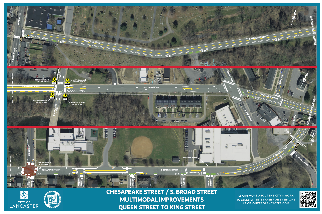 Chesapeake Street from S. Queen to Almanac