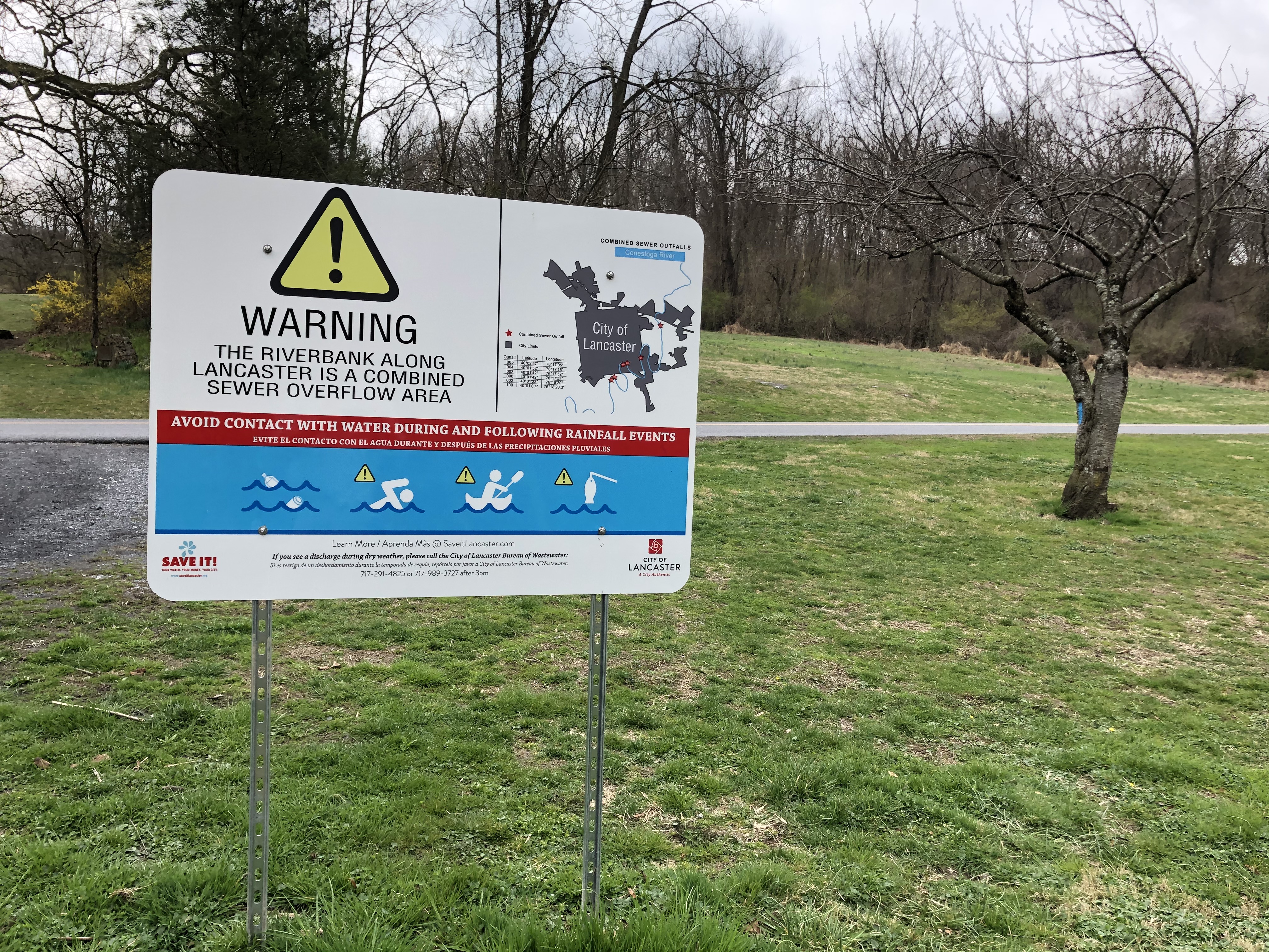 Educational Signage at Lancaster County Central Park